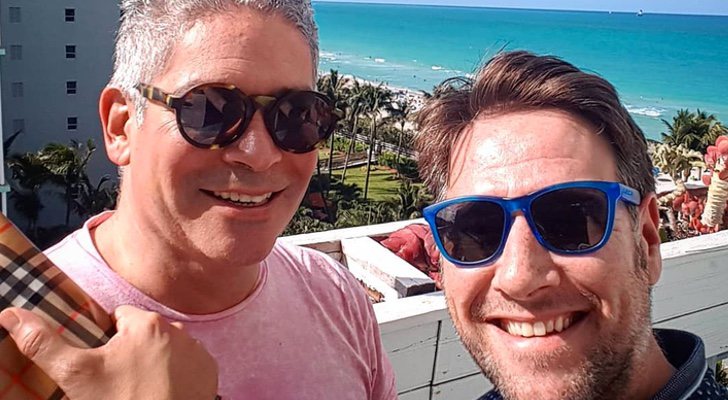 Boris Izaguirre y Carlos Latre en la imagen compartida en Instagram