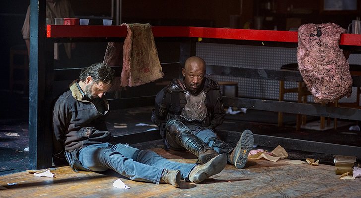 Rick y Morgan, capturados en 'The Walking Dead'