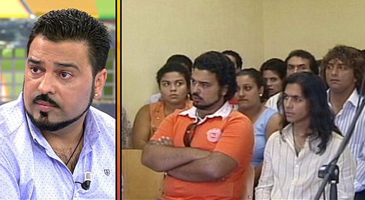 Jorge ve las imágenes del juicio con Farruquito en 'Sálvame'