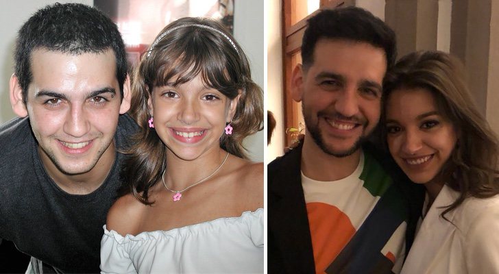 Fran Perea y Ana Guerra, antes y ahora
