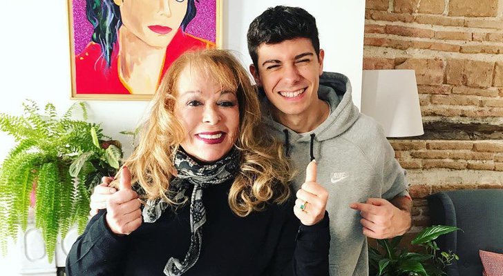 Massiel junto a Alfred García