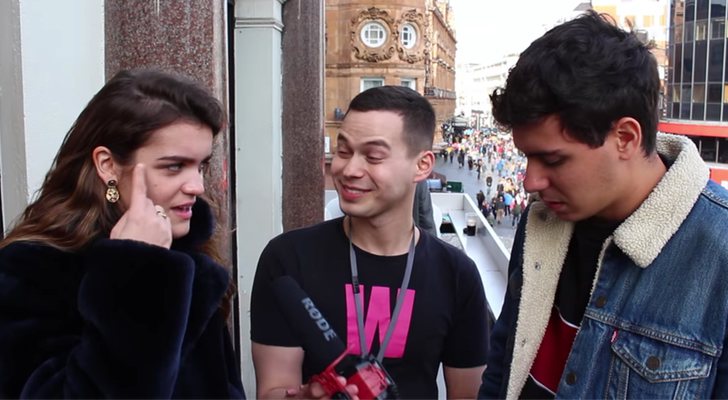 Amaia y Alfred en la entrevista de Wiwibloggs