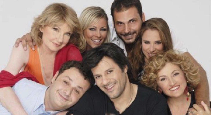 El elenco principal de la versión griega de 'Siete vidas', '7 zoes'