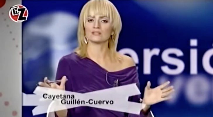 Imita a Cayetana Guillén Cuervo en 'Homo Zapping'