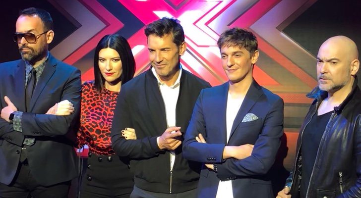 Jueces y presentador de 'Factor X'