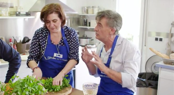 Luisa Martín y Francis Lorenzo en 'Médico de familia'