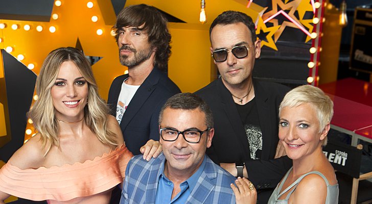 Santi Millán junto al jurado de 'Got Talent España 3'