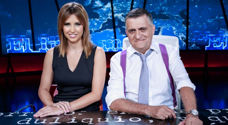 Sandra Sabatés y El Gran Wyoming en 'El intermedio'