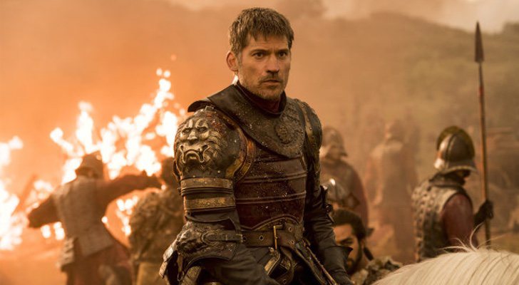 Nikolaj Coster-Waldau en una batalla de 'Juego de Tronos'