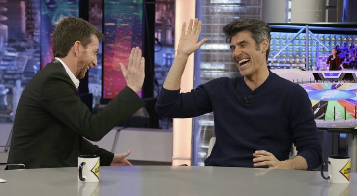 Jorge Fernández y Pablo Motos en 'El hormiguero'
