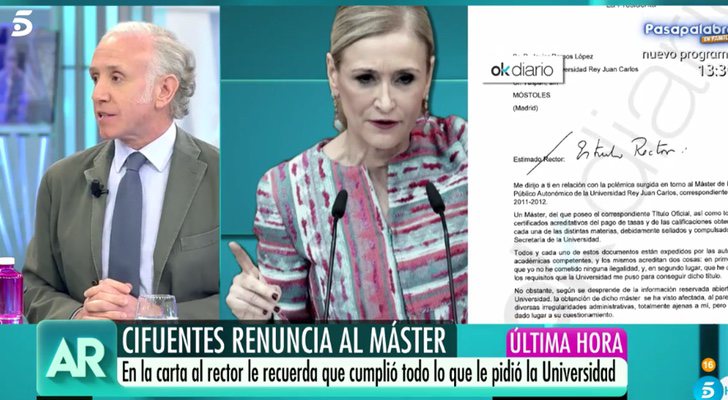 Eduardo Inda en 'El programa de Ana Rosa'