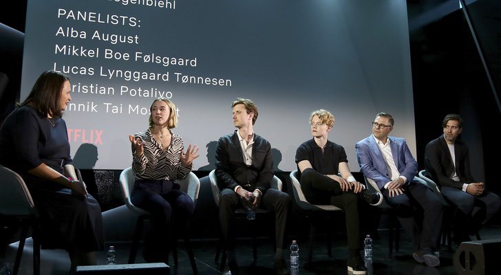 El equipo presenta 'The Rain', primera serie danesa de Netflix