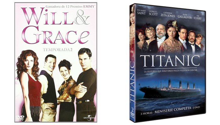 'Will & Grace' y 'Titanic'