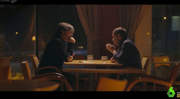 Jordi Évole entrevistando a López Ocaña en 'Salvados'