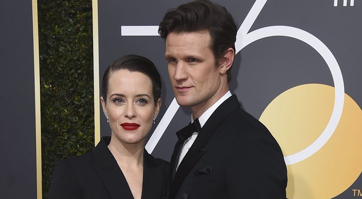 Claire Foy y Matt Smith, protagonistas de 'The Crown'