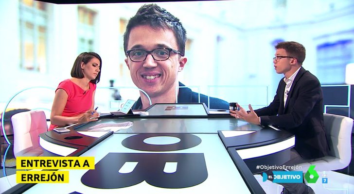 Ana Pastor e Íñigo Errejón en &#39;El Objetivo&#39;