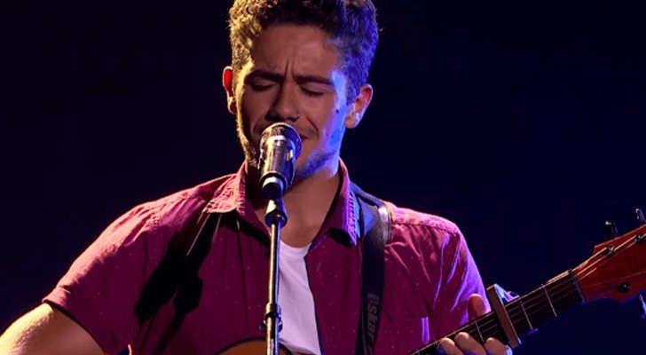 Oskar Proy interpreta "Asturias patria querida" en 'La Voz Australia'