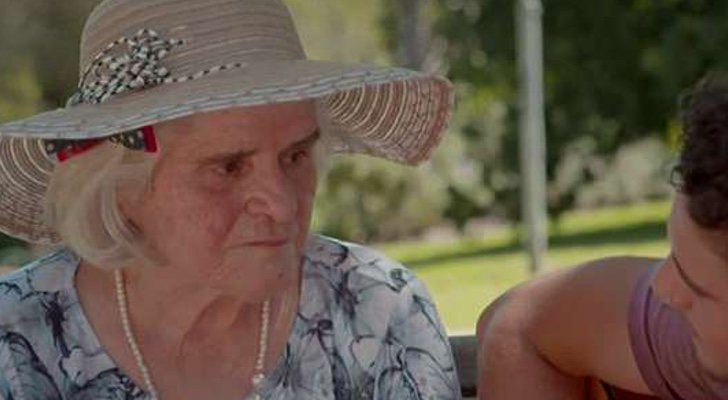 Oskar Proy y su abuela