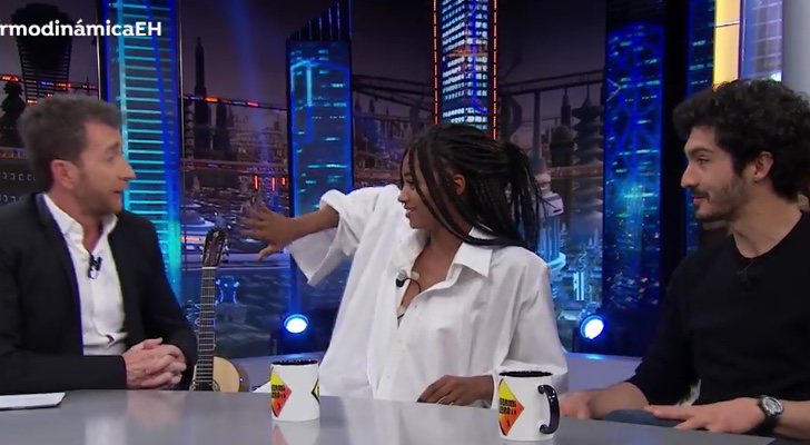 Berta Vázquez y Chino Darín en 'El hormiguero'