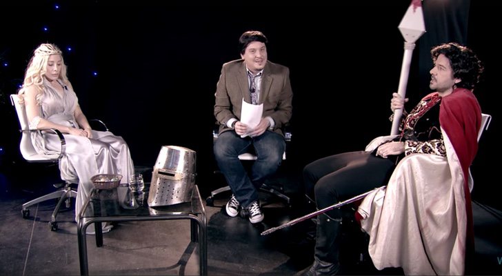 Daenerys Targaryen y Sant Jordi en 'WifiLeaks'