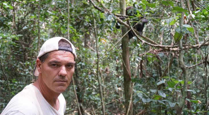 Frank Cuesta en 'Wild Frank: Gorilas'