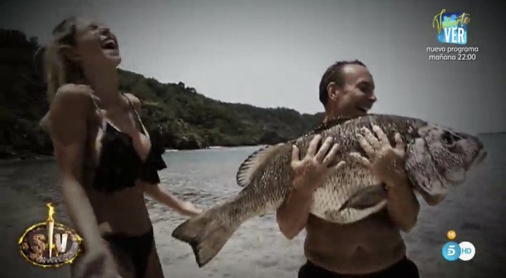 El impresionante pez que ha cazado el Maestro Joao