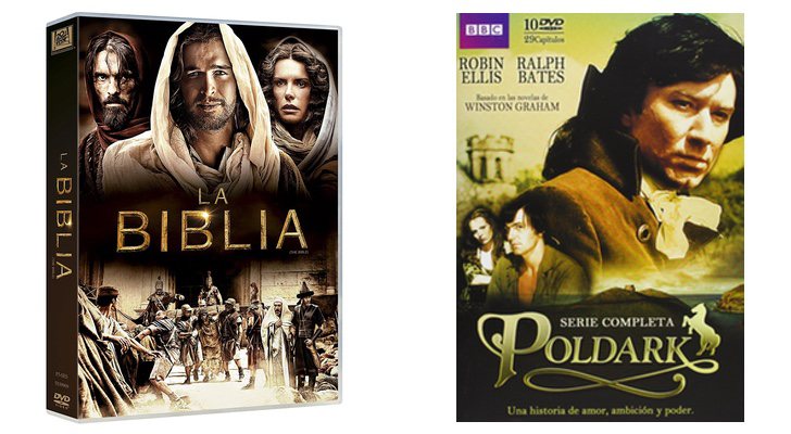 'La Biblia' y 'Poldark'