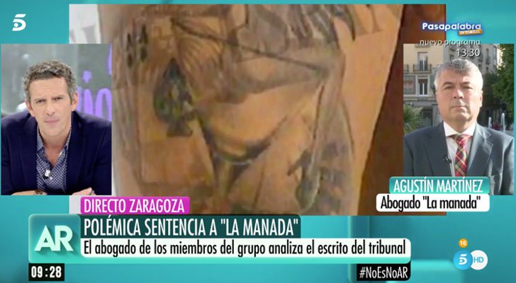 Joaquín Prat y el abogado Agustín Martínez en &#39;El programa de Ana Rosa&#39;