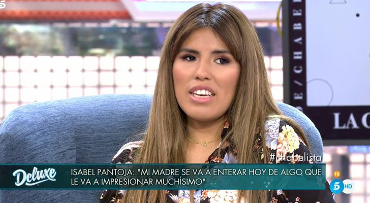 Isa Pantoja en 'Sábado Deluxe'