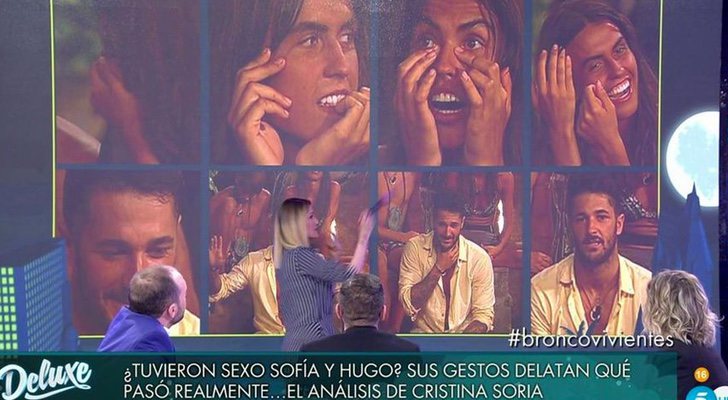 Cristina Soria analiza los gestos de Sofía y Hugo en 'Sábado deluxe'