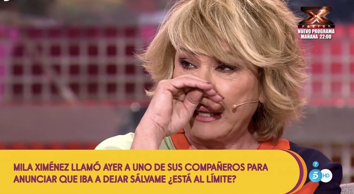 Mila Ximénez amenaza con abandonar 'Sálvame'