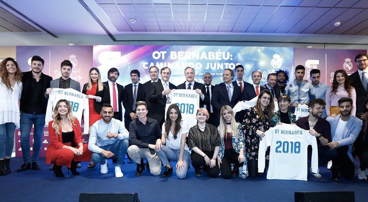 Los concursantes de 'OT 2017' en la presentación del concierto benéfico