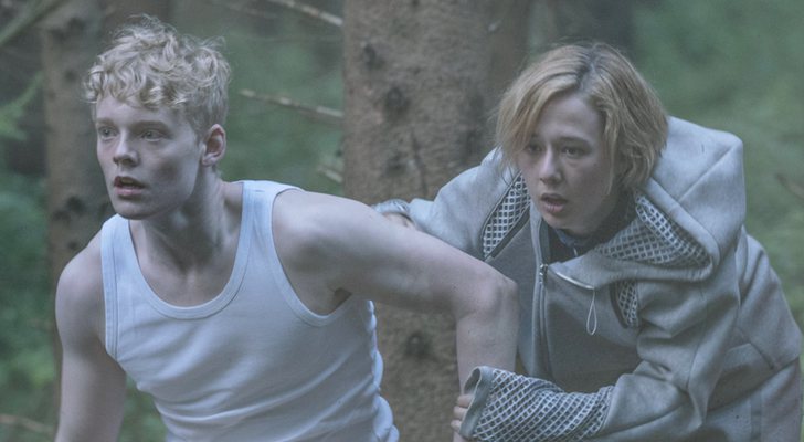 Simone y Rasmus, los hermanos protagonistas de 'The Rain'