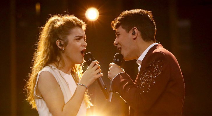 Amaia y Alfred ensayan por primera vez en Eurovisión 2018