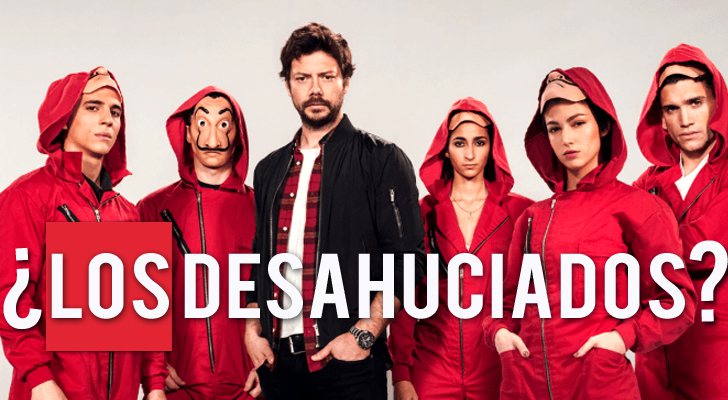 Fotomontaje del título que se barajaba para 'La Casa de Papel'