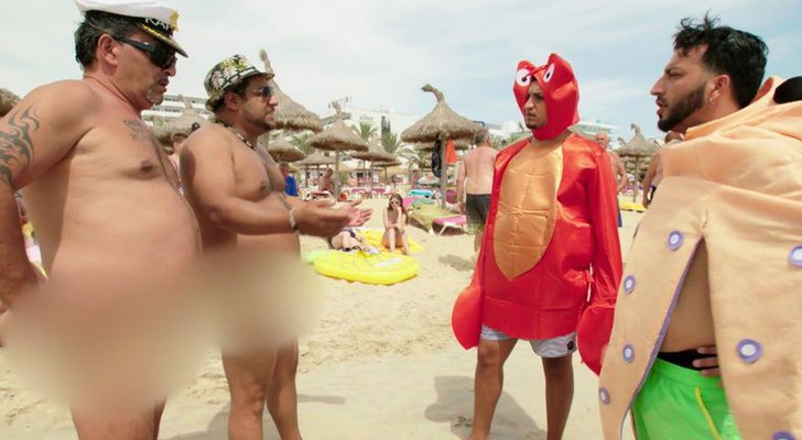 Joaquín y Mariano, desnudos en 'Los Gipsy Kings' con Kiki y Fali
