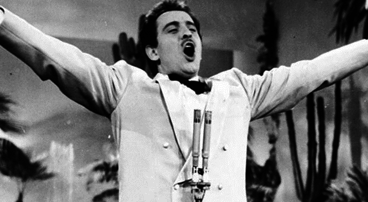 Domenico Modugno en 'Eurovisión 1958'
