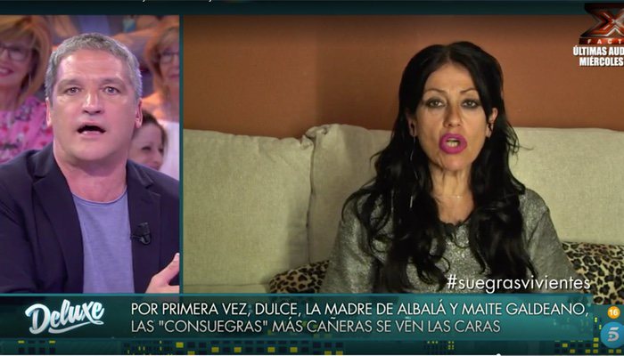 Maite Galdeano lucha por defender a su hija 'Sábado Deluxe'