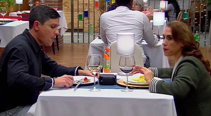 Luis y Marisa en 'First Dates'