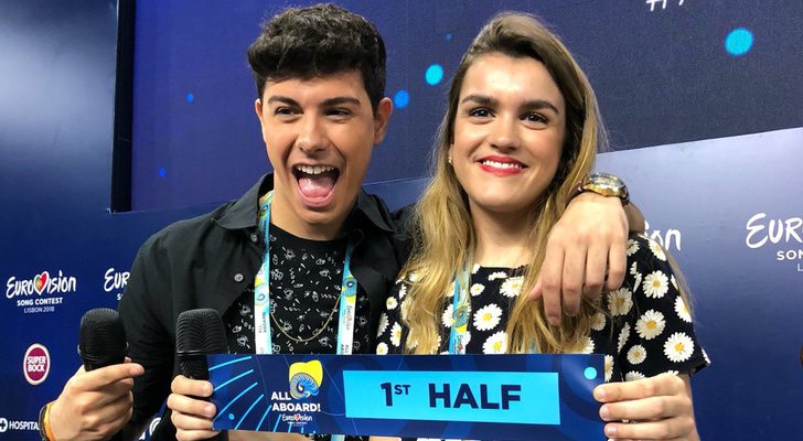Alfred y Amaia actuarán en la primera mitad de Eurovisión 2018