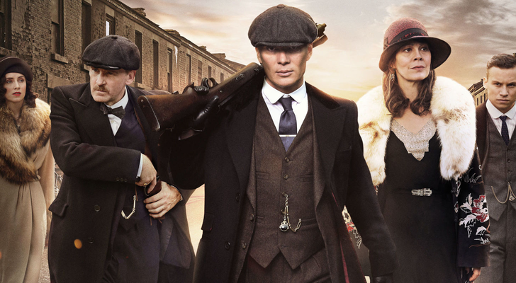 Los protagonistas de 'Peaky Blinders'