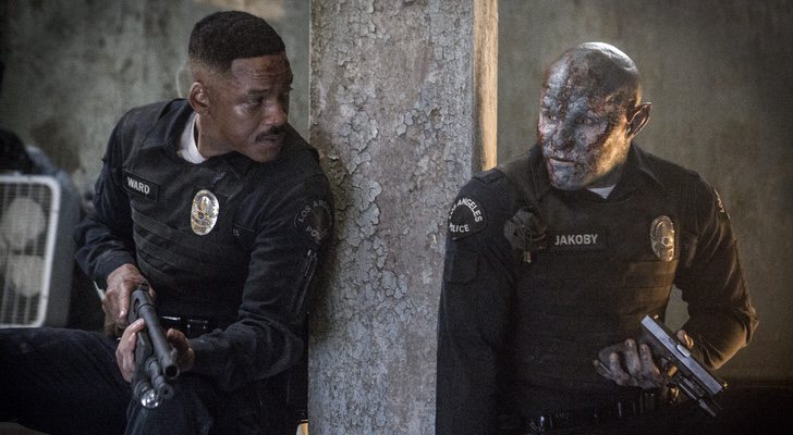 Will Smith y Joel Edgerton en "Bright"