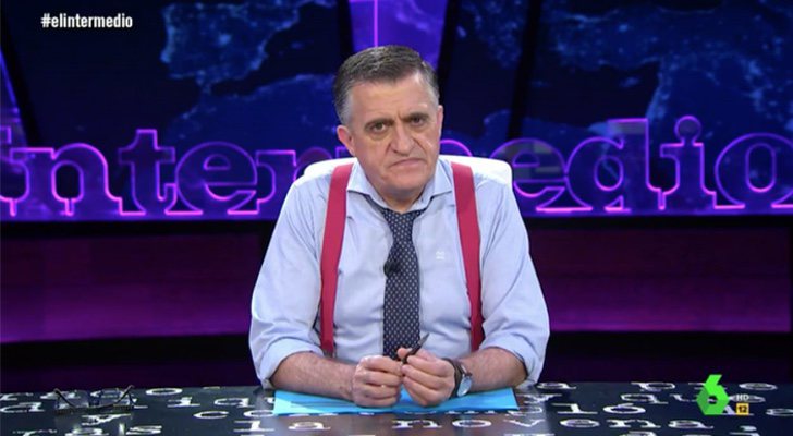 El Gran Wyoming en 'El Intermedio'