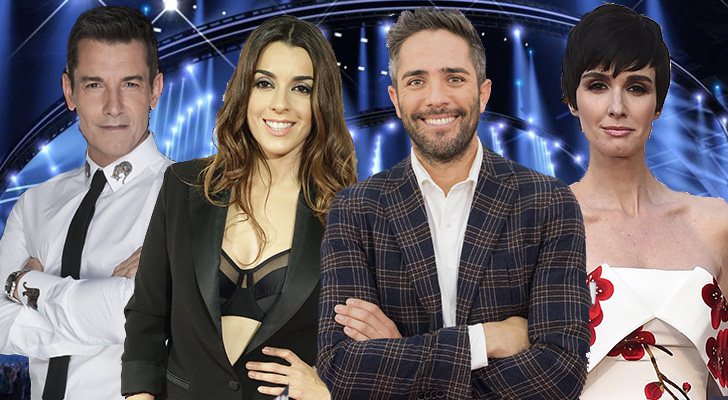 Jesús Vázquez, Ruth Lorenzo, Roberto Leal y Paz Vega, el equipo de presentadores idóneo para Eurovisión en España