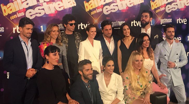 Los concursantes de 'Bailando con las estrellas' en la presentación