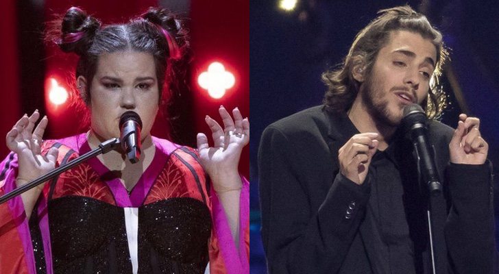 Netta Barzilai y Salvador Sobral