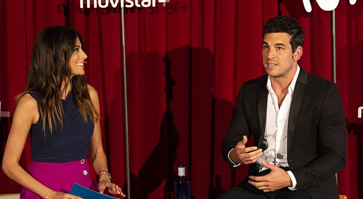 Mario Casas en la presentación de 'Instinto'