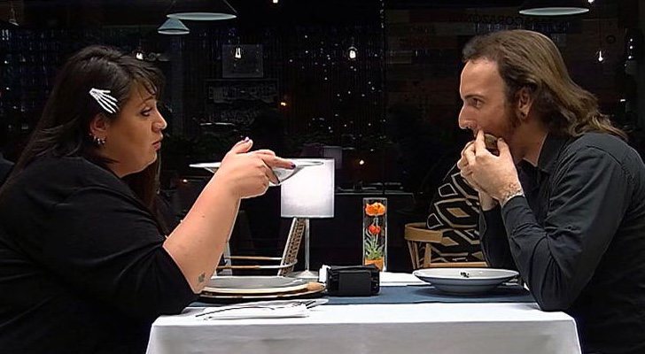 Silvia y Rubén en 'First dates'