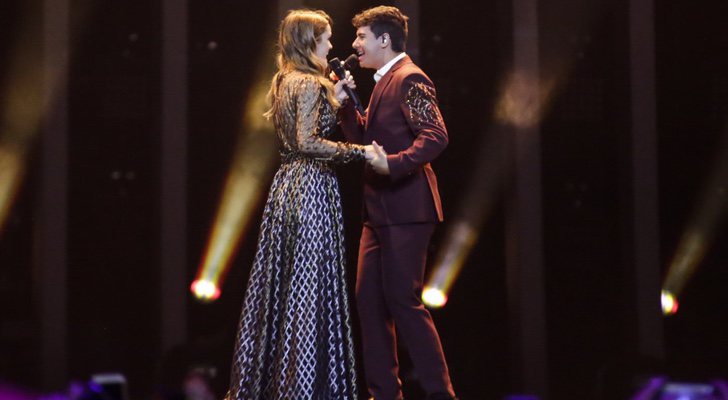 Amaia y Alfred en el 'Festival de Eurovisión 2018'