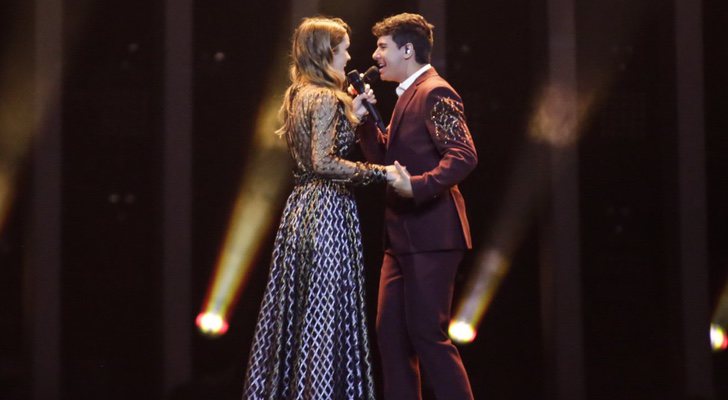 Amaia y Alfred en el 'Festival de Eurovisión 2018'